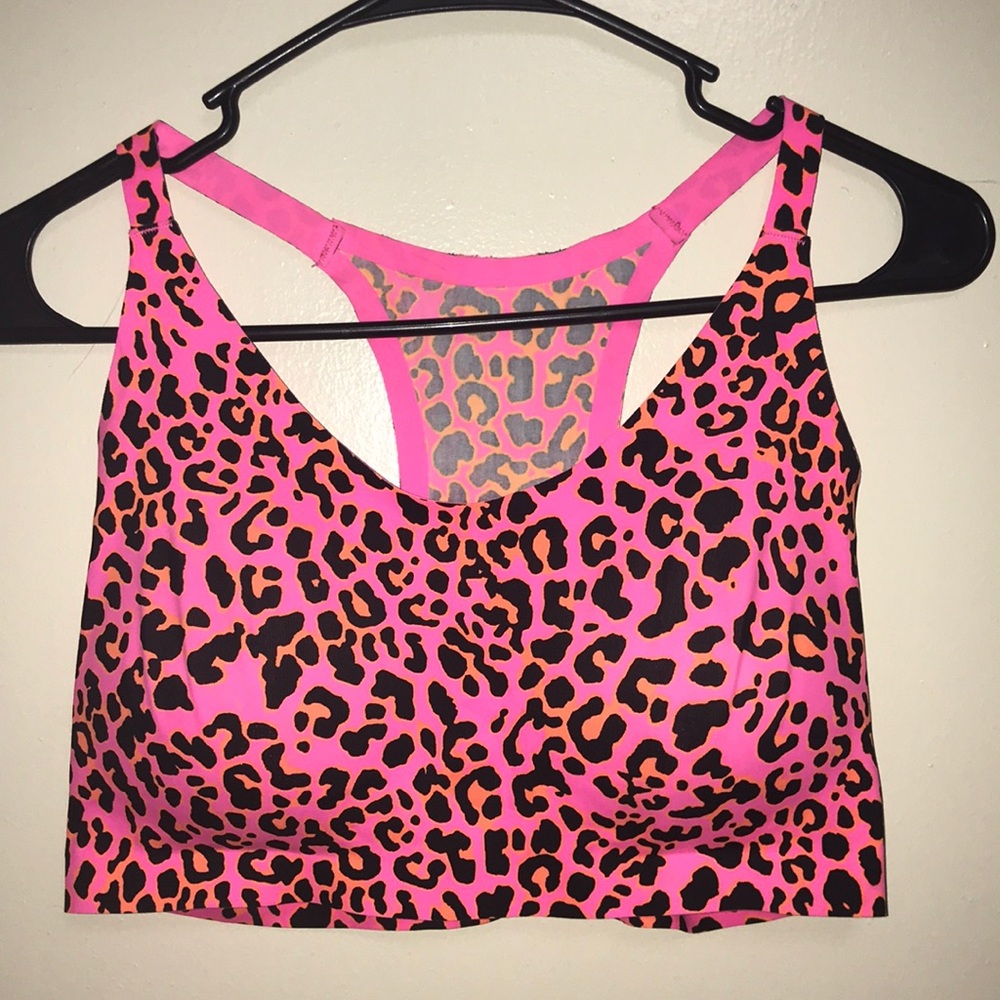Cheeta Print Sports Bra